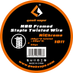 GEEKVAPE N80 Framed Staple Twisted Wire (26ga*2 TWISTED + 26ga*2) + 32GA / 10ft