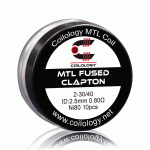 Coilology MTL Fused Clapton Ni80 0.8ohm 10pcs