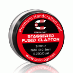 Coilology Staggered Fused Clapton Coil Ni80 0.23ohm