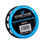 VANDY VAPE SS316L SUPERFINE MTL FUSED CLAPTON WIRE 30GA x 2(=)+38GA 10ft