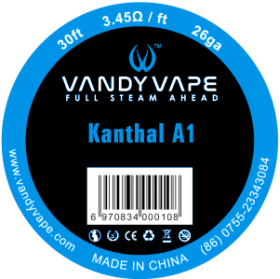 VANDY VAPE KANTHAL A1 (26GA) 30ft