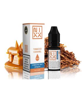Nixx Tobacco Caramel Hybrid Salt 10ml 20mg