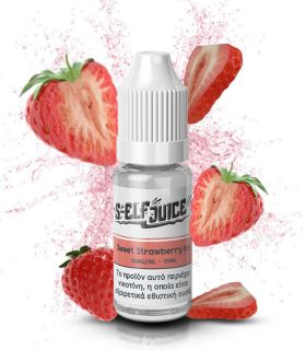 S-Elf Juice Sweet Strawberry Ice (Μαρμελάδα, Σιρόπι, Φράουλα & Πάγος) (10ml)