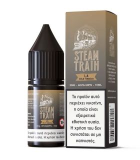 Steam Train LA Wild Tobacco (Καπνός, Βανίλια & Καραμέλα) (10ml)